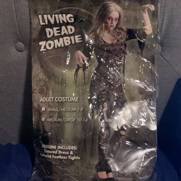 Living Dead Zombie Adult Costume - Picture 4 of 5